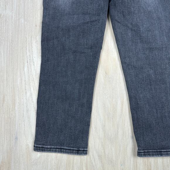 Judy Blue Gray Skinny Fit Mid Rise Capri Casual Cropped Ankle Denim Jeans 26 - Picture 14 of 16